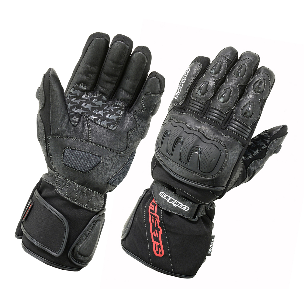 Leather Motorbike Gloves