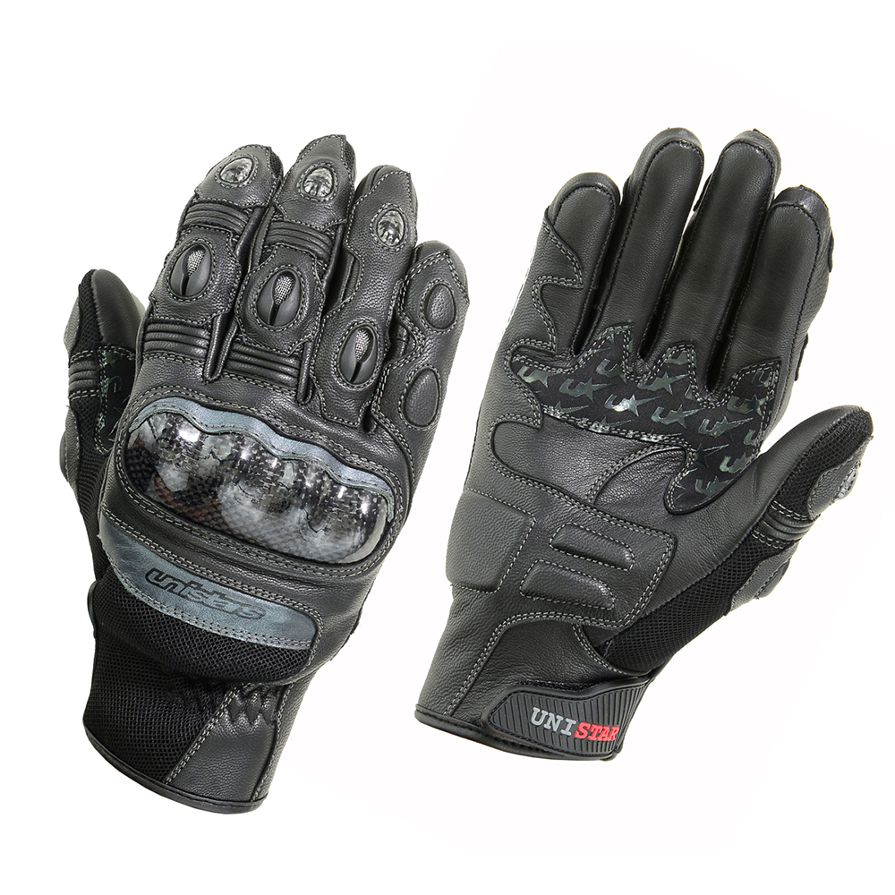 Leather Motorbike Gloves